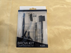 Brow Kit_Luxury 4pcs Tool Set_TDM5901